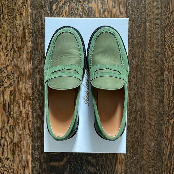Aime Leon Dore green suede loafer from SS21 collection. Fits women’s US 8.5-9. - Picture 6 of 8